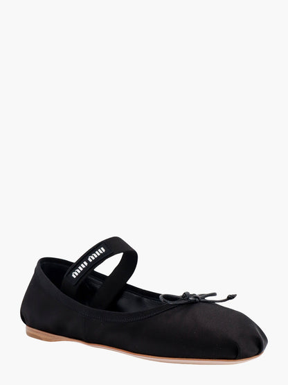 Satin ballet flats thumbnail