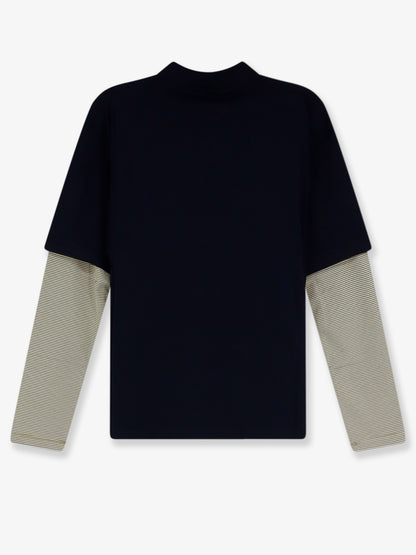 Cotton polo shirt with front embroidered logo thumbnail