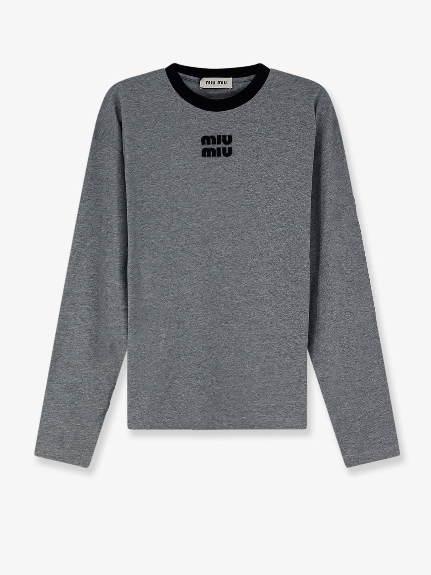 Cotton T-shirt with front logo