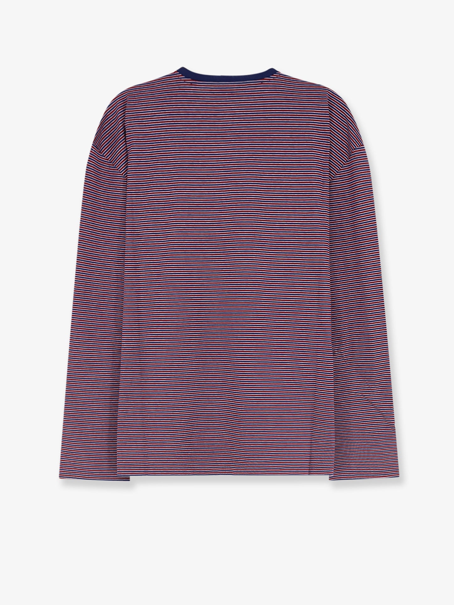 T-shirt in cotone con motivo a righe