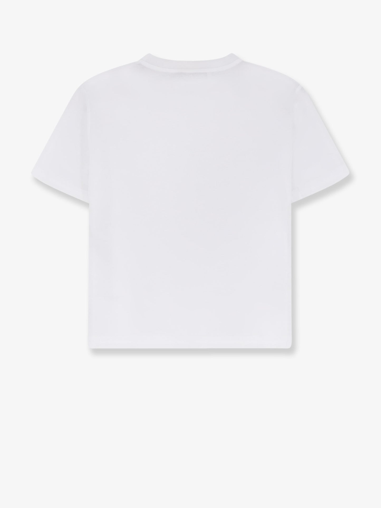 Cotton T-shirt with embroidered logo on the front