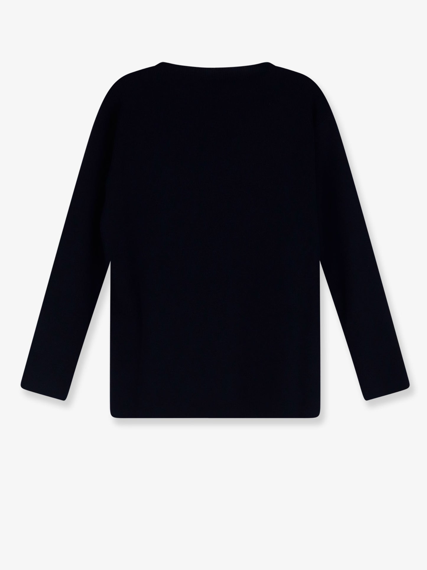 Wool sweater with lettering logo