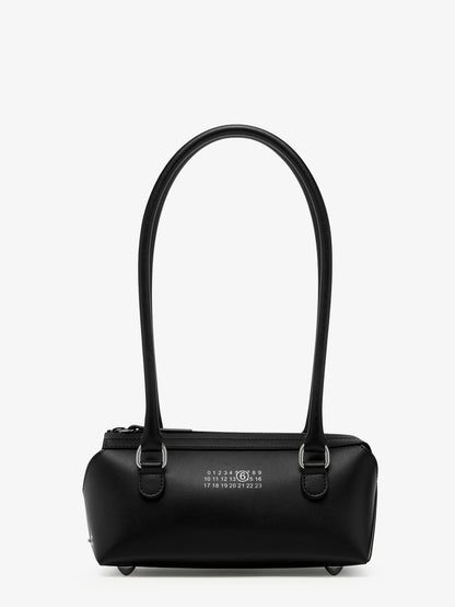 Mini Bauletto leather shoulder bag thumbnail