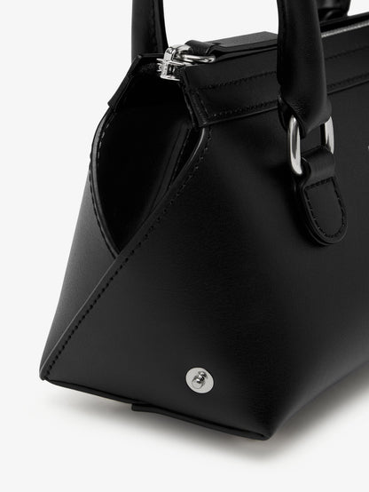 Mini Bauletto leather shoulder bag thumbnail