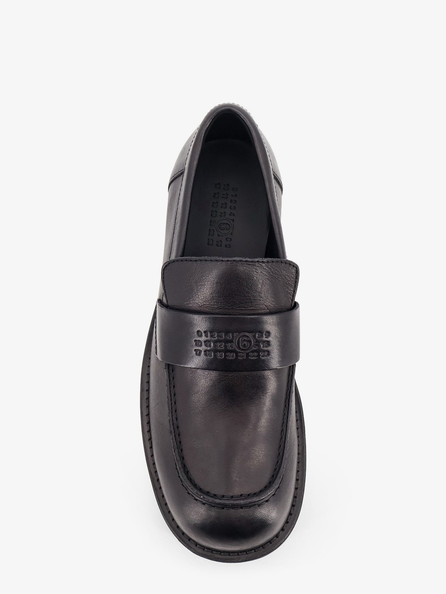 Leather loafers