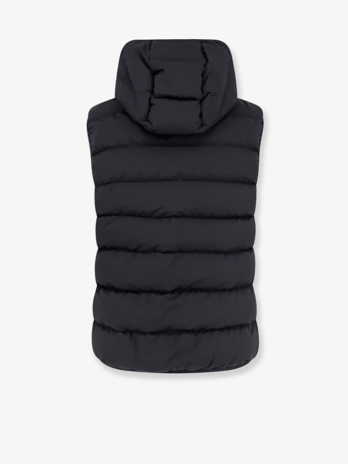 Arinella Matt Black sleeveless down jacket