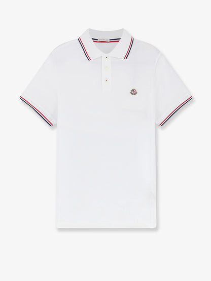 Cotton Polo Shirt with Logo patch thumbnail