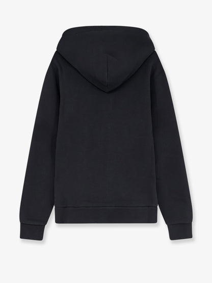 Cotton sweatshirt with logo patch thumbnail