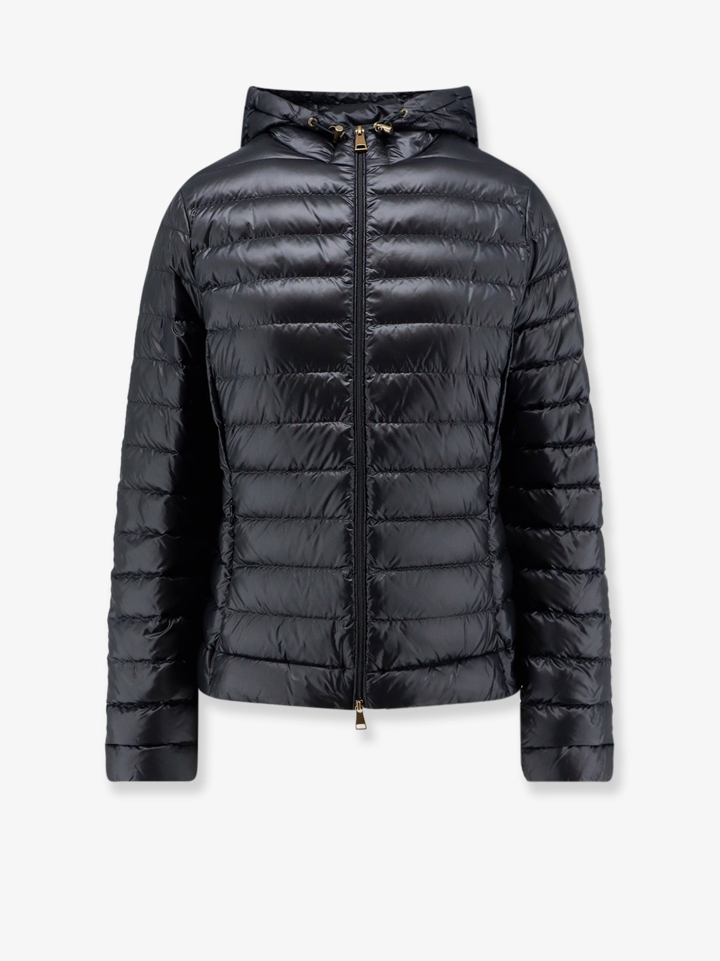 Igelhood recycled longue saison short down jacket