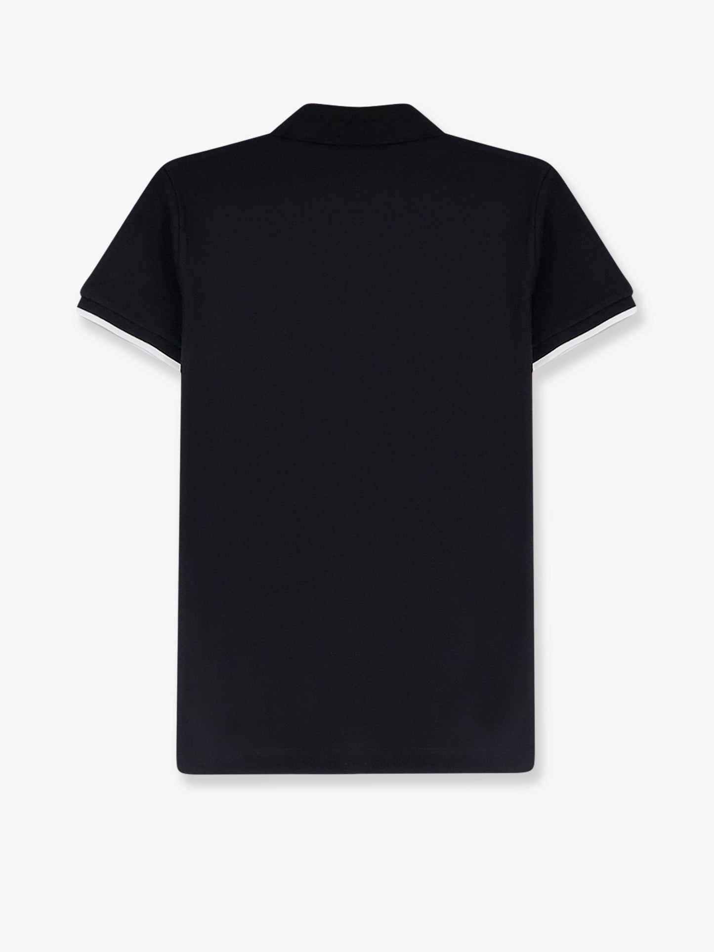 Polo in cotone con patch logo