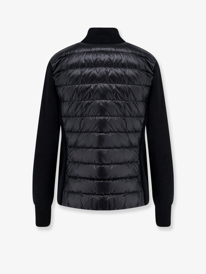 Cardigan/Down Jacket with tricot inserts thumbnail