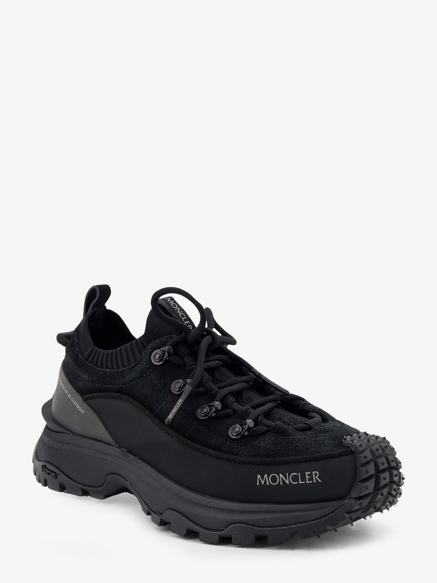 Trailgrip Lite3 nubuck and suede sneakers with side lettering logo