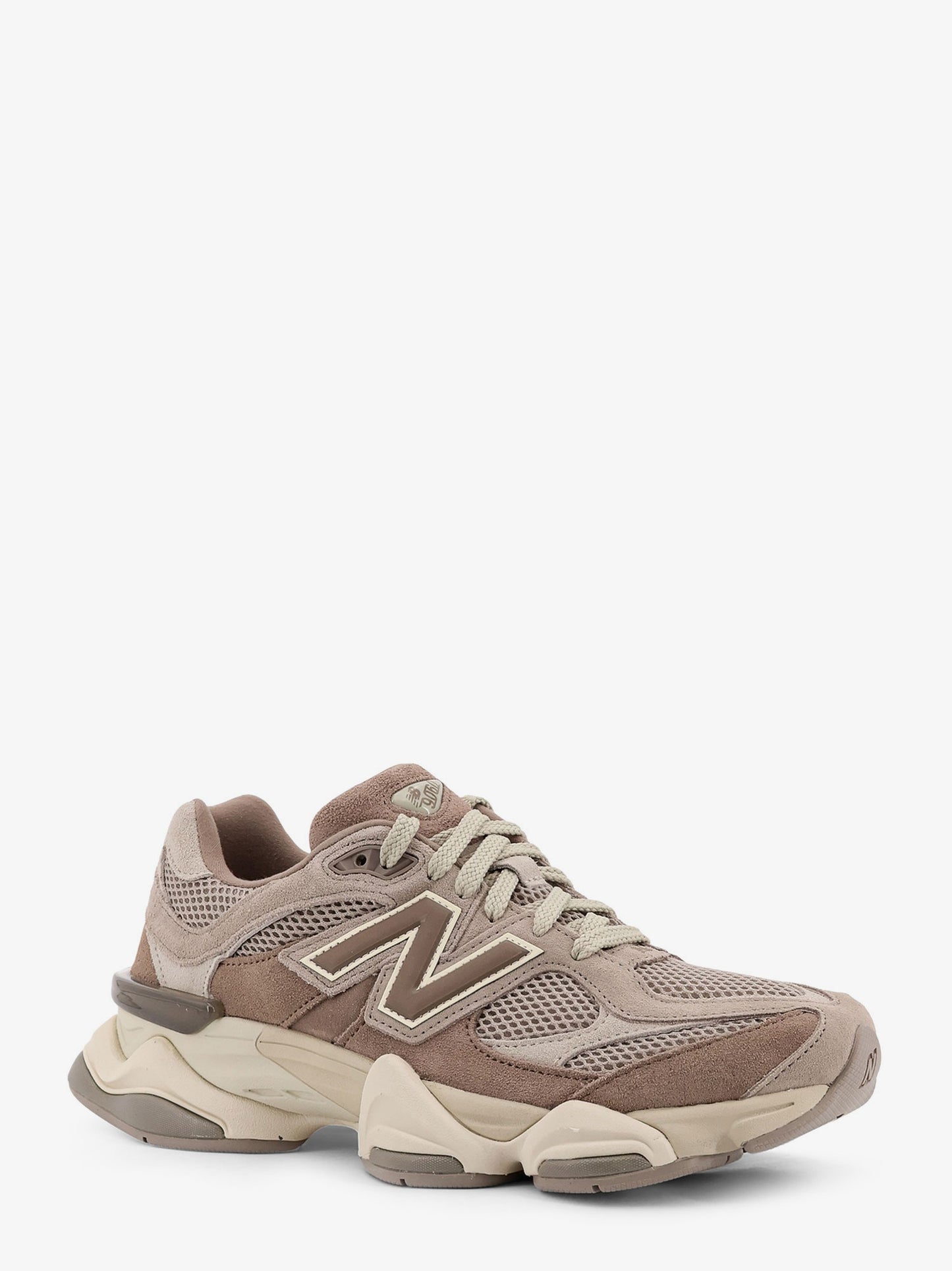 9060 low-top mesh and suede sneakers