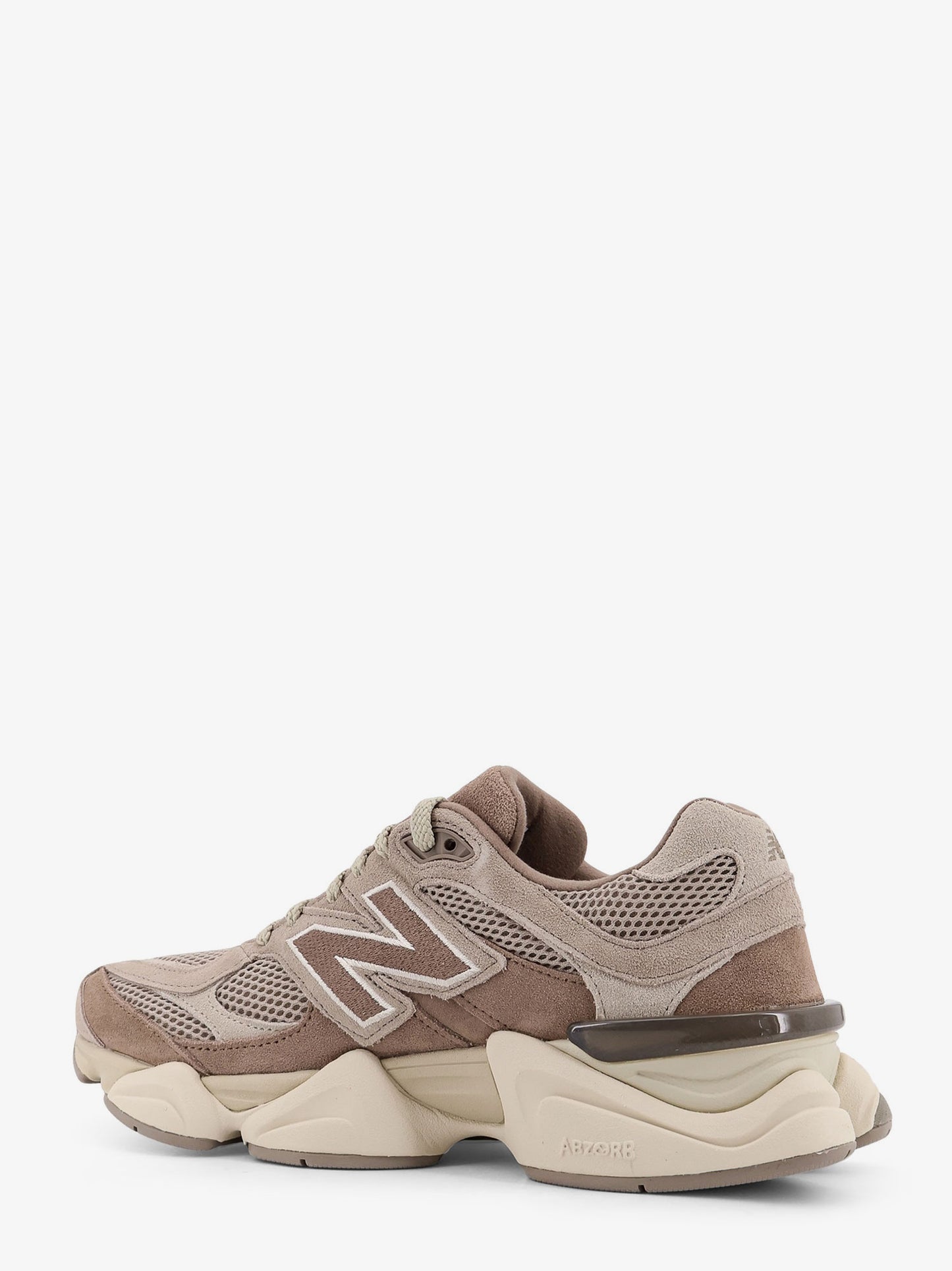9060 low-top mesh and suede sneakers
