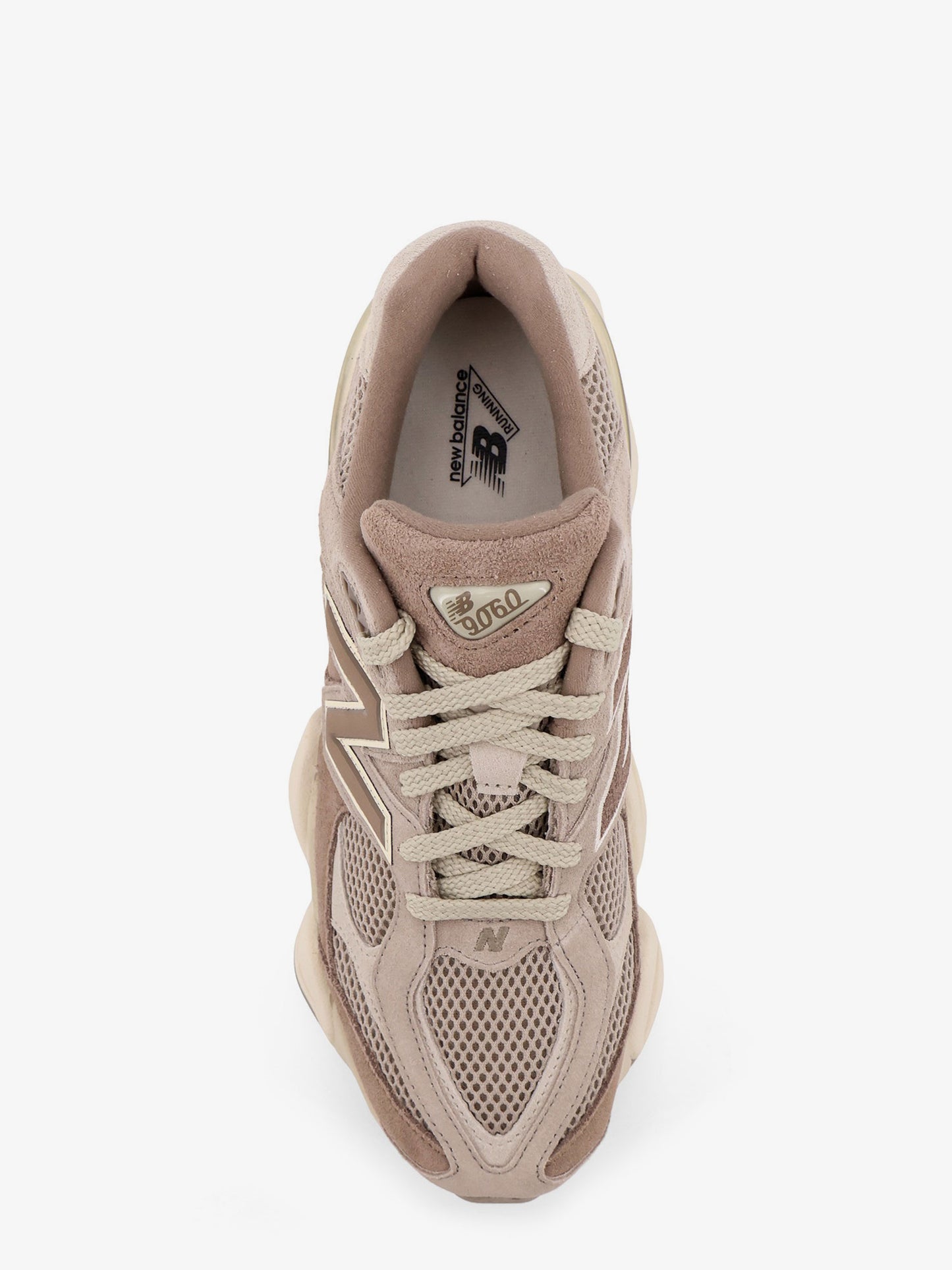 9060 low-top mesh and suede sneakers