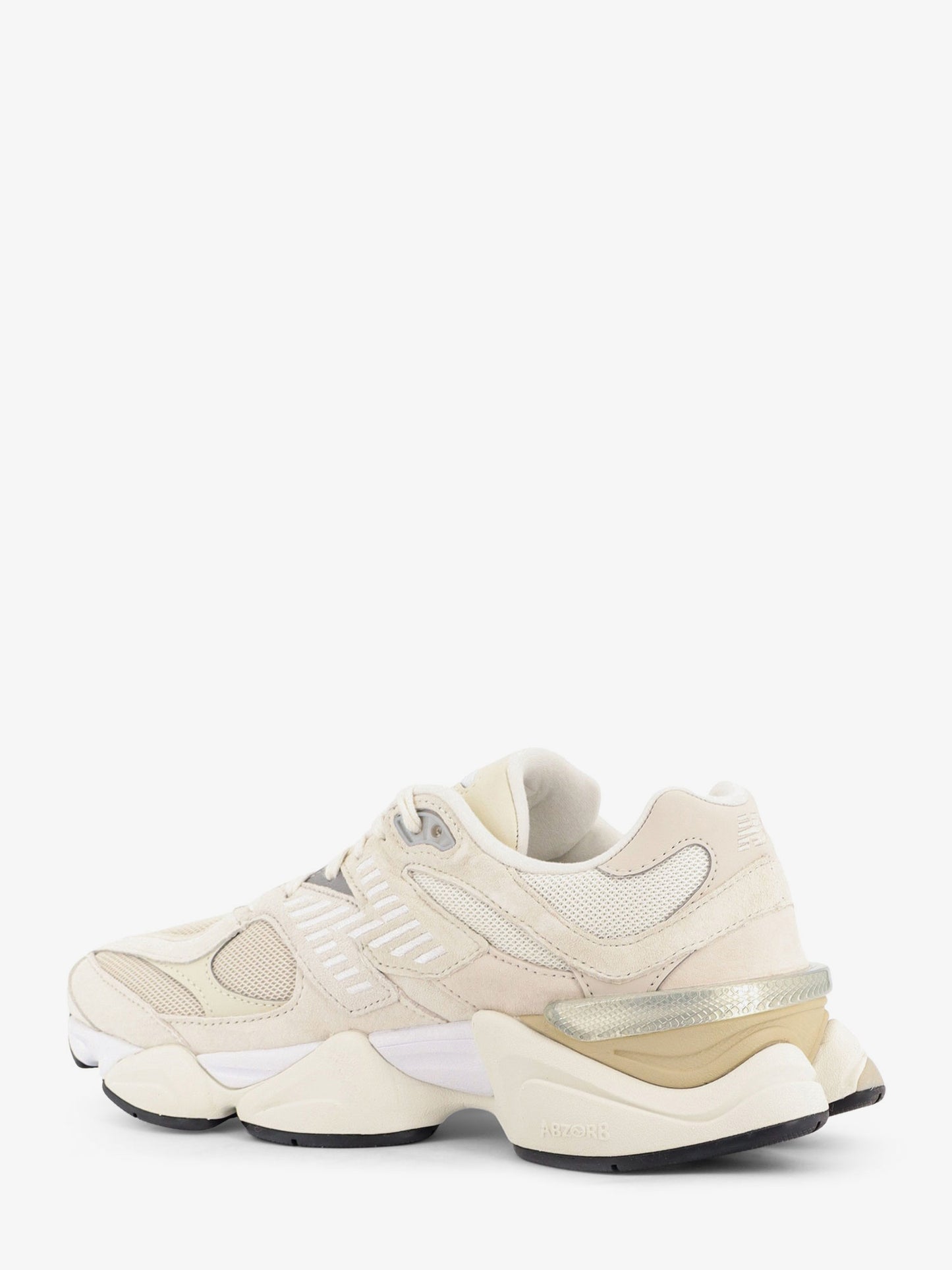 9060 Mesh Sneakers with Suede Inserts
