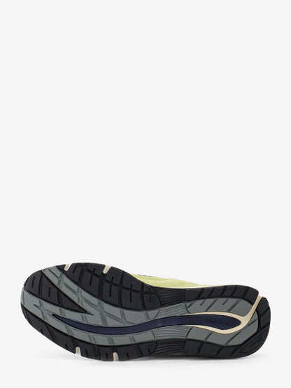 Sneakers in mesh e suede con logo laterale thumbnail