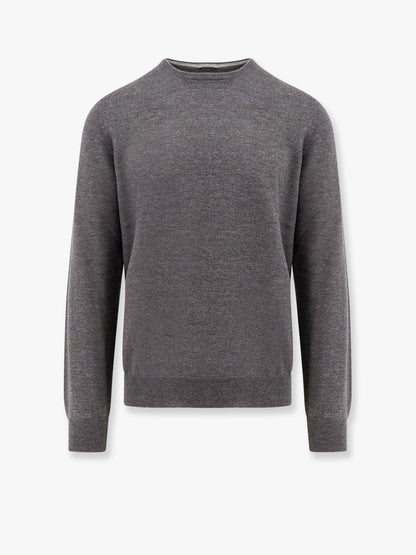 Virgin wool basic sweater thumbnail