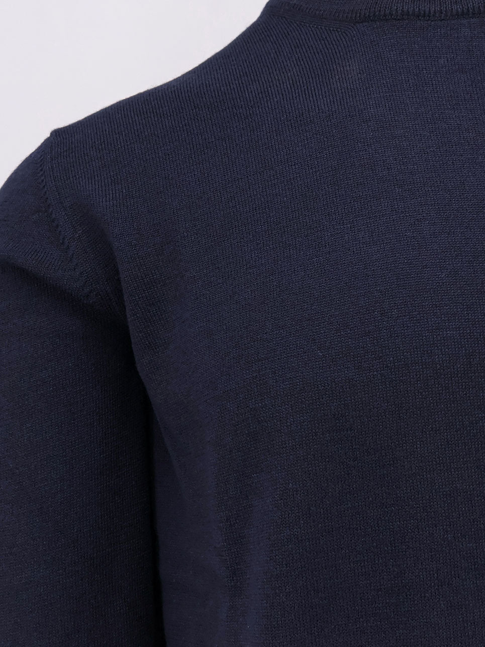 Virgin wool basic sweater