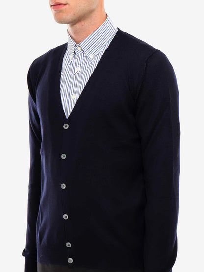 Cardigan in lana vergine thumbnail