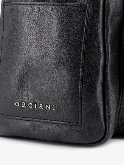 Leather backpack with Logo thumbnail