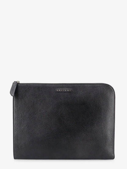 Lagoon leather briefcase thumbnail