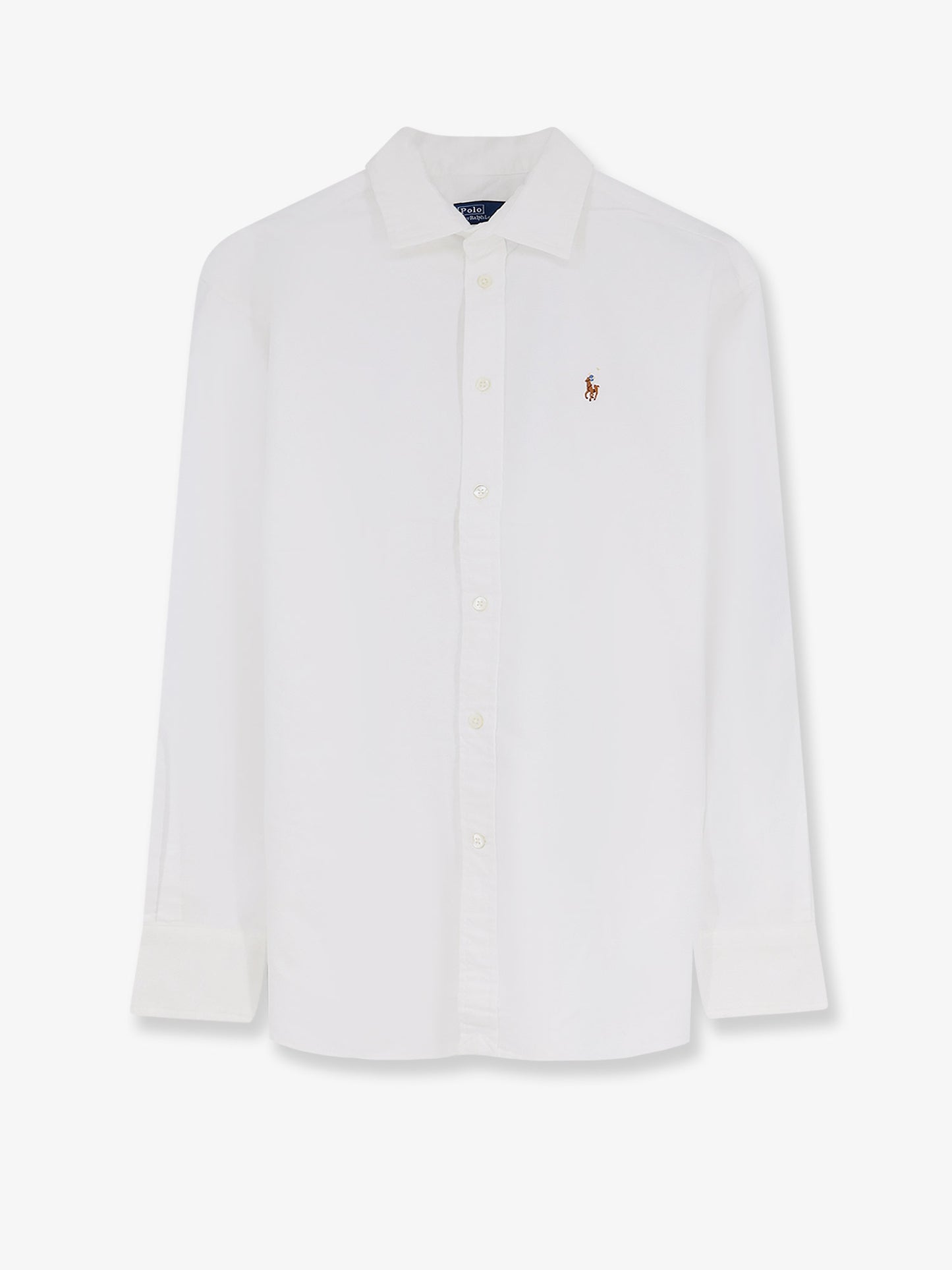 Cotton shirt with logo on the front