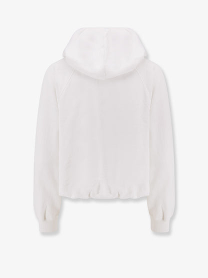 Hooded cotton sweatshirt thumbnail