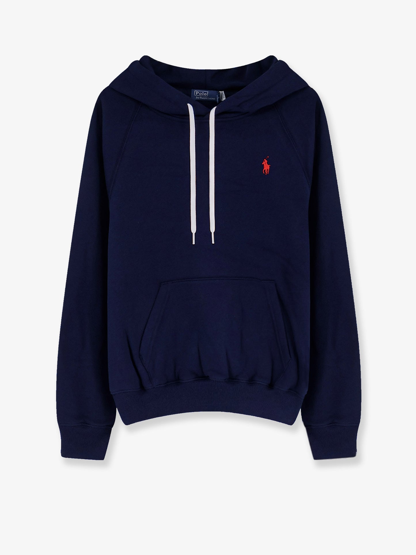 Cotton blend sweatshirt with embroidered logo
