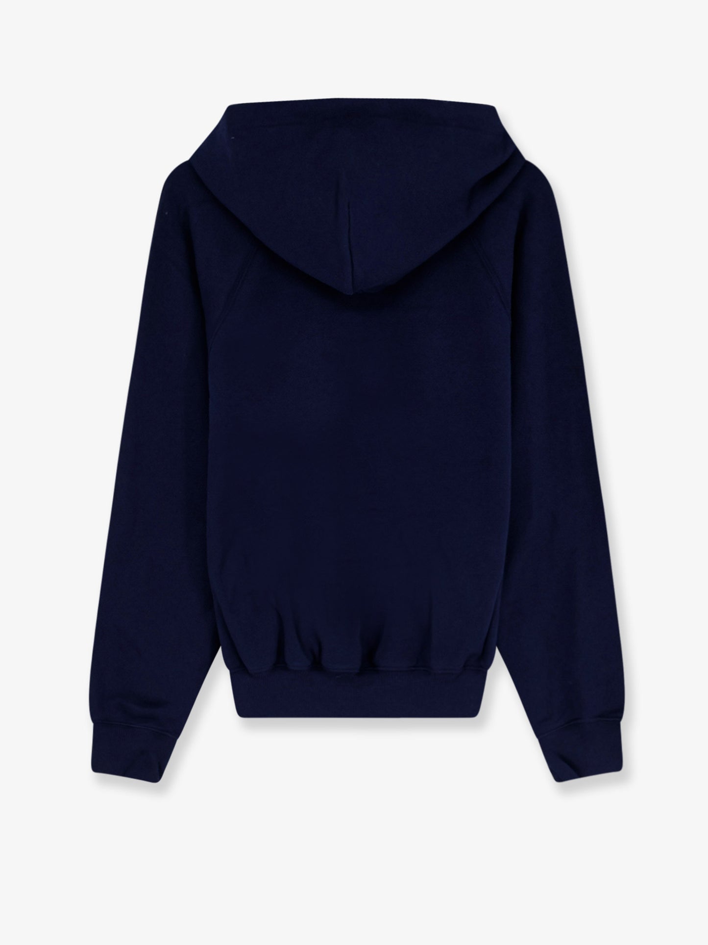 Cotton blend sweatshirt with embroidered logo