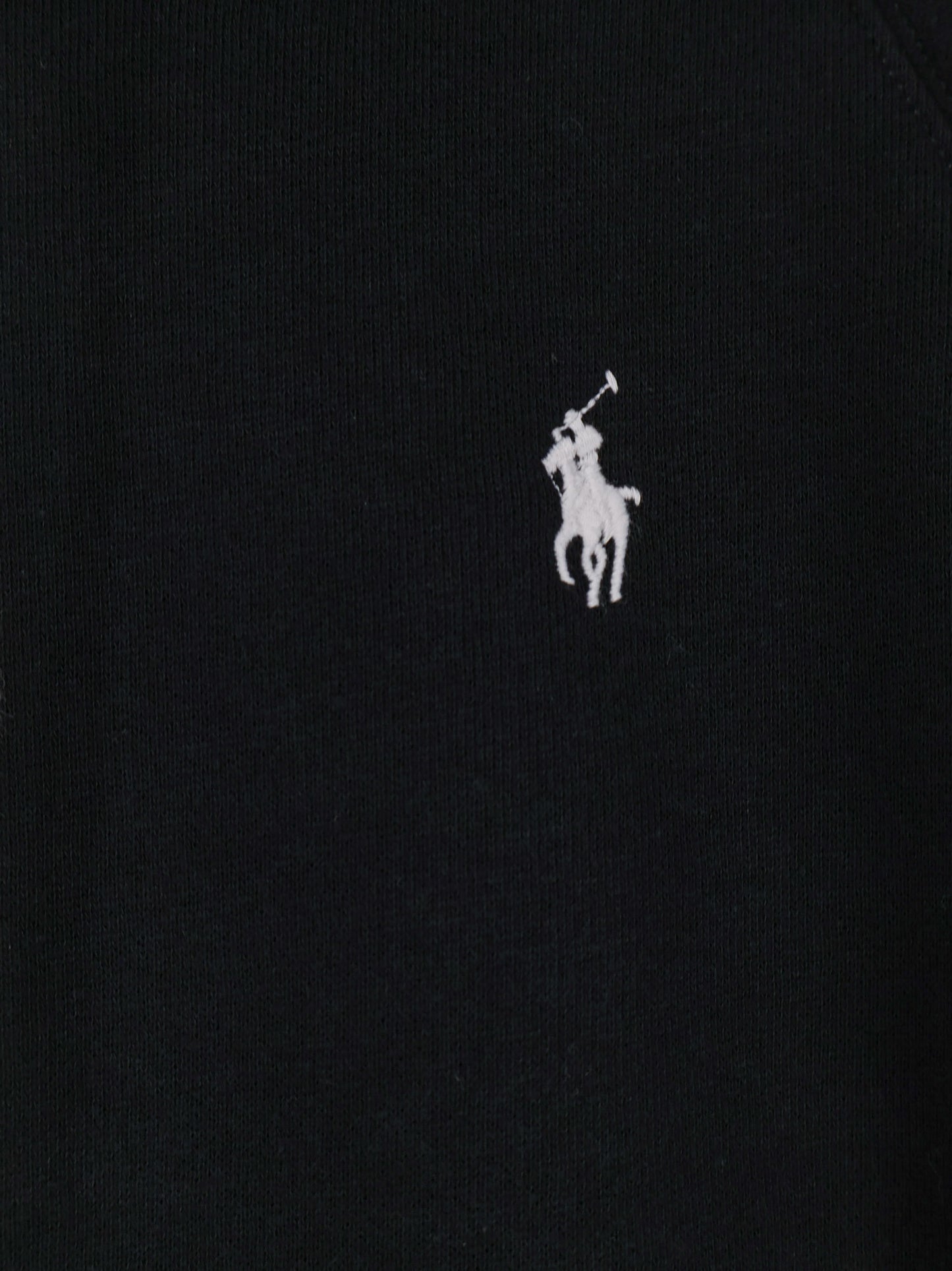 Felpa in misto cotone con logo ricamato