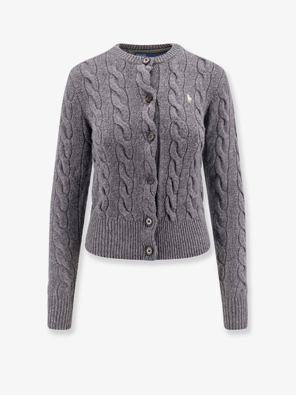 Cardigan in lana certificata e cashmere thumbnail