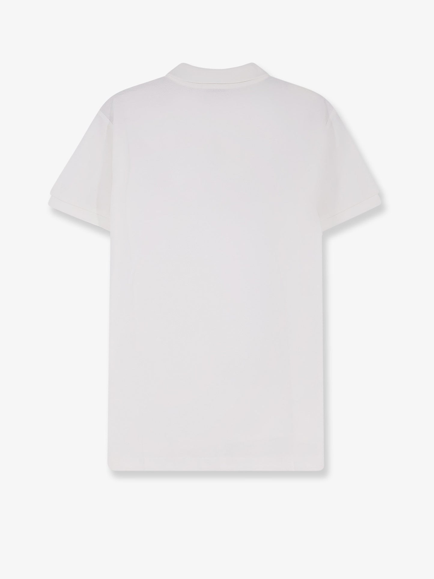 Cotton polo shirt with embroidered logo
