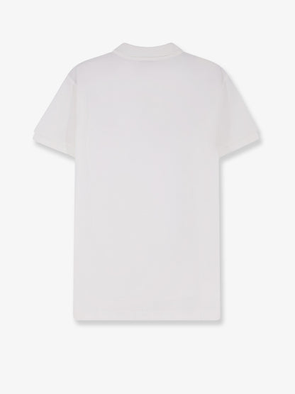 Cotton polo shirt with embroidered logo thumbnail