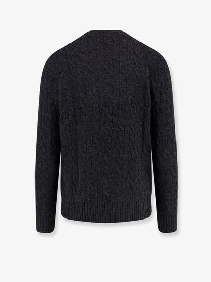 Wool and cashmere cable knit sweater thumbnail