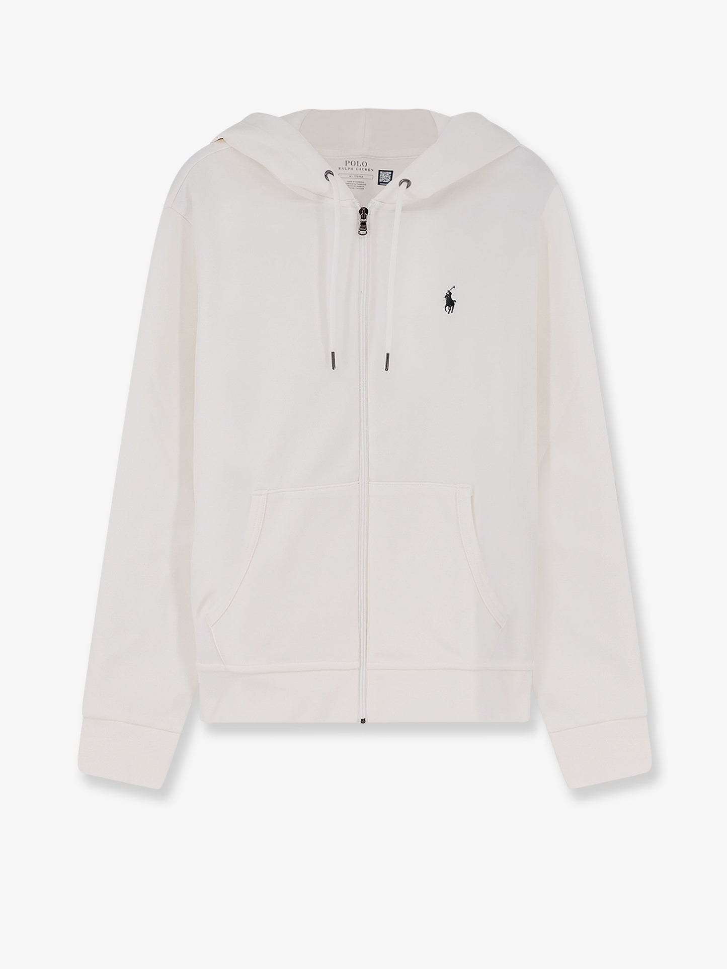 Cotton blend sweatshirt with iconic logo