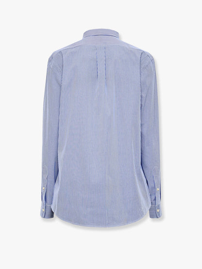 Striped stretch cotton shirt thumbnail