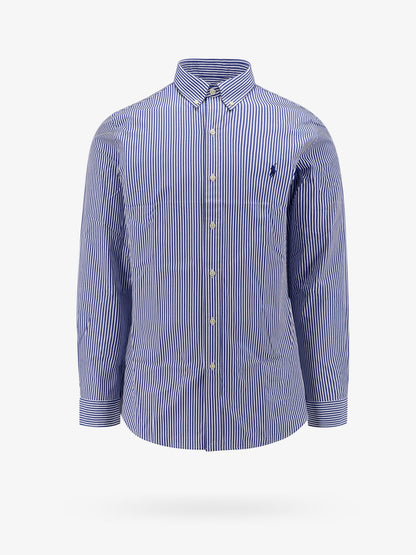 Camicia a righe in cotone stretch thumbnail