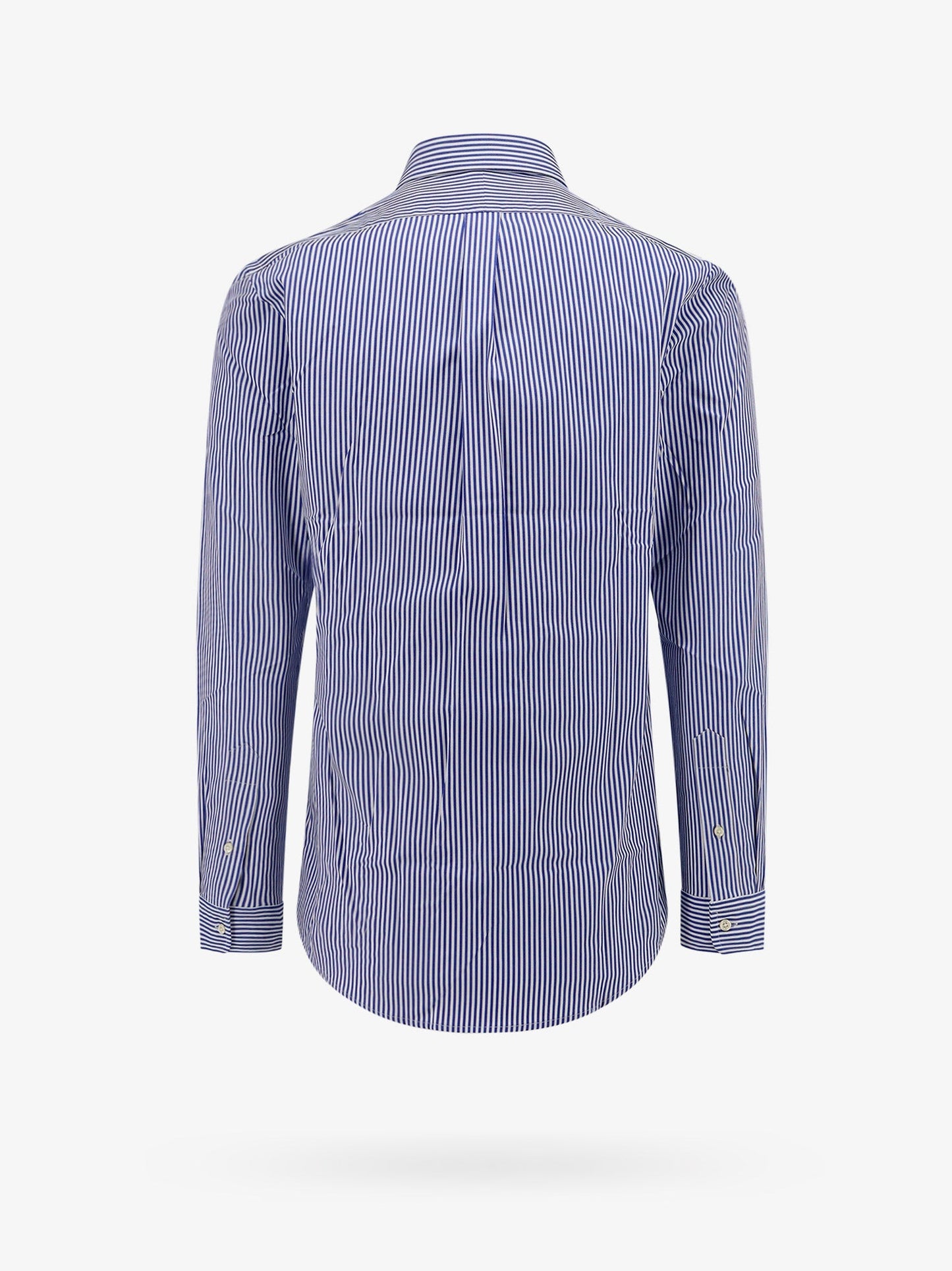 Camicia a righe in cotone stretch