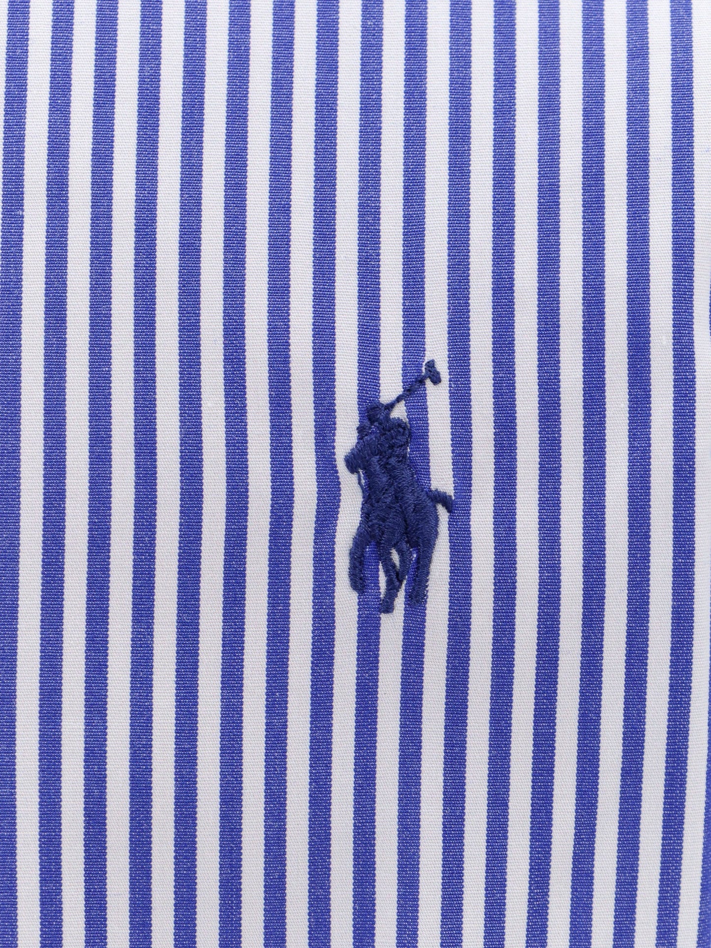 Camicia a righe in cotone stretch