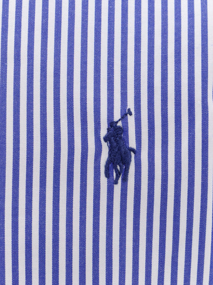 Camicia a righe in cotone stretch thumbnail