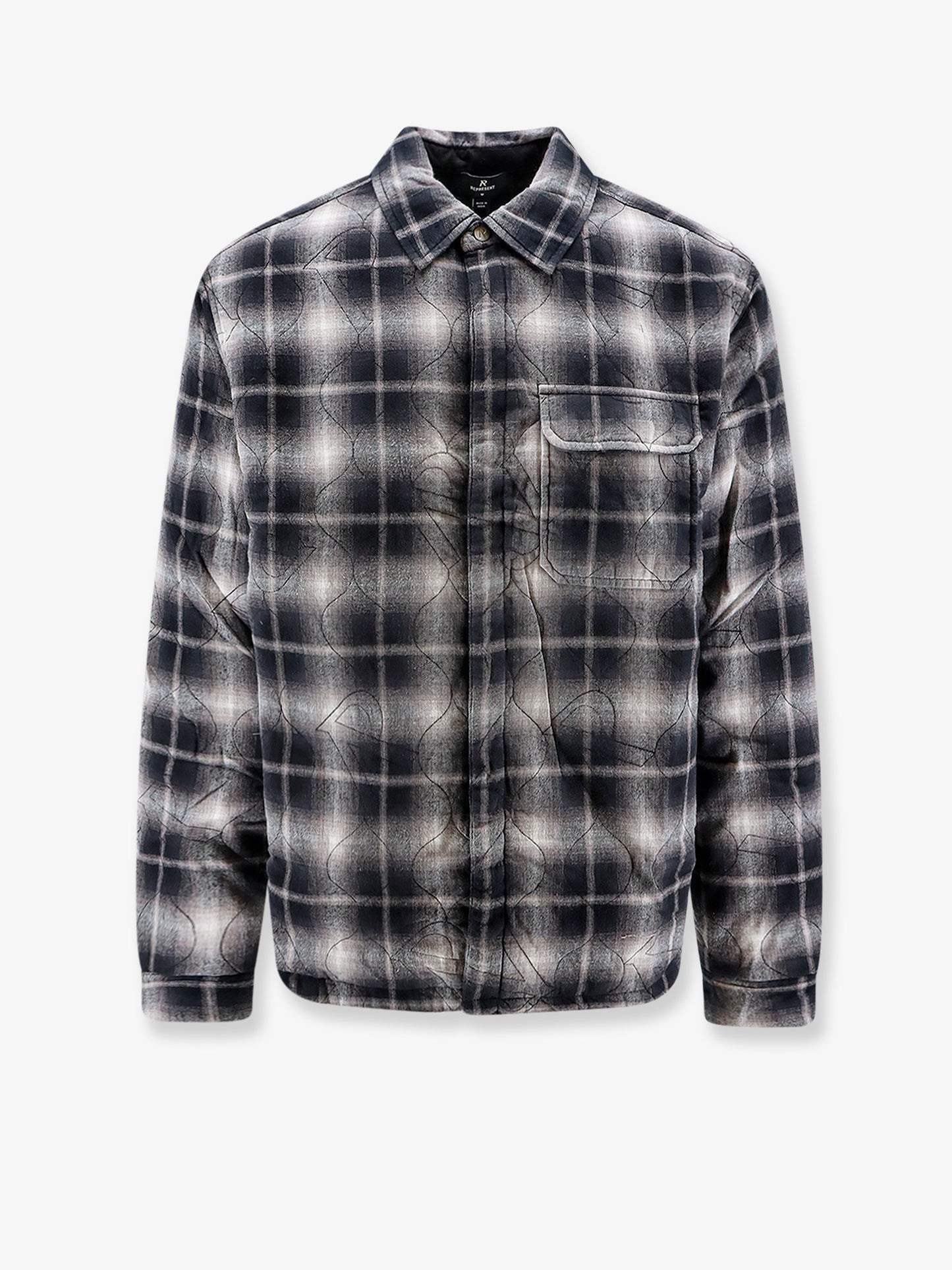 Logo Quilted Shirt/Jacket