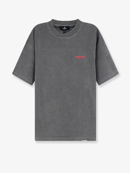 T-shirt in cotone con stampa frontale thumbnail