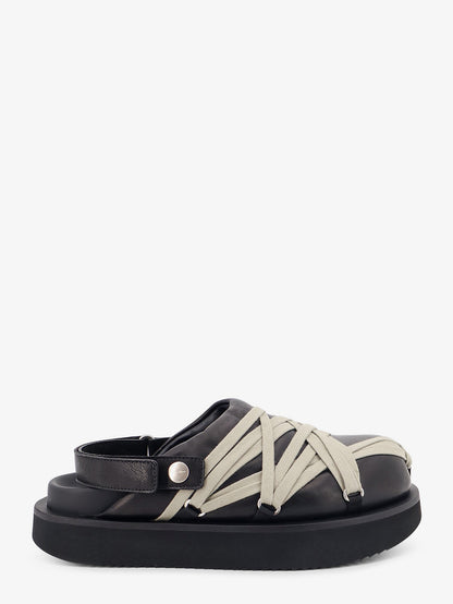 Padded Megalace Platform leather sandals thumbnail