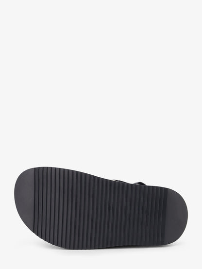 Padded Megalace Platform leather sandals thumbnail