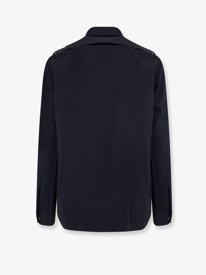 Outershirt in cotone e lana thumbnail