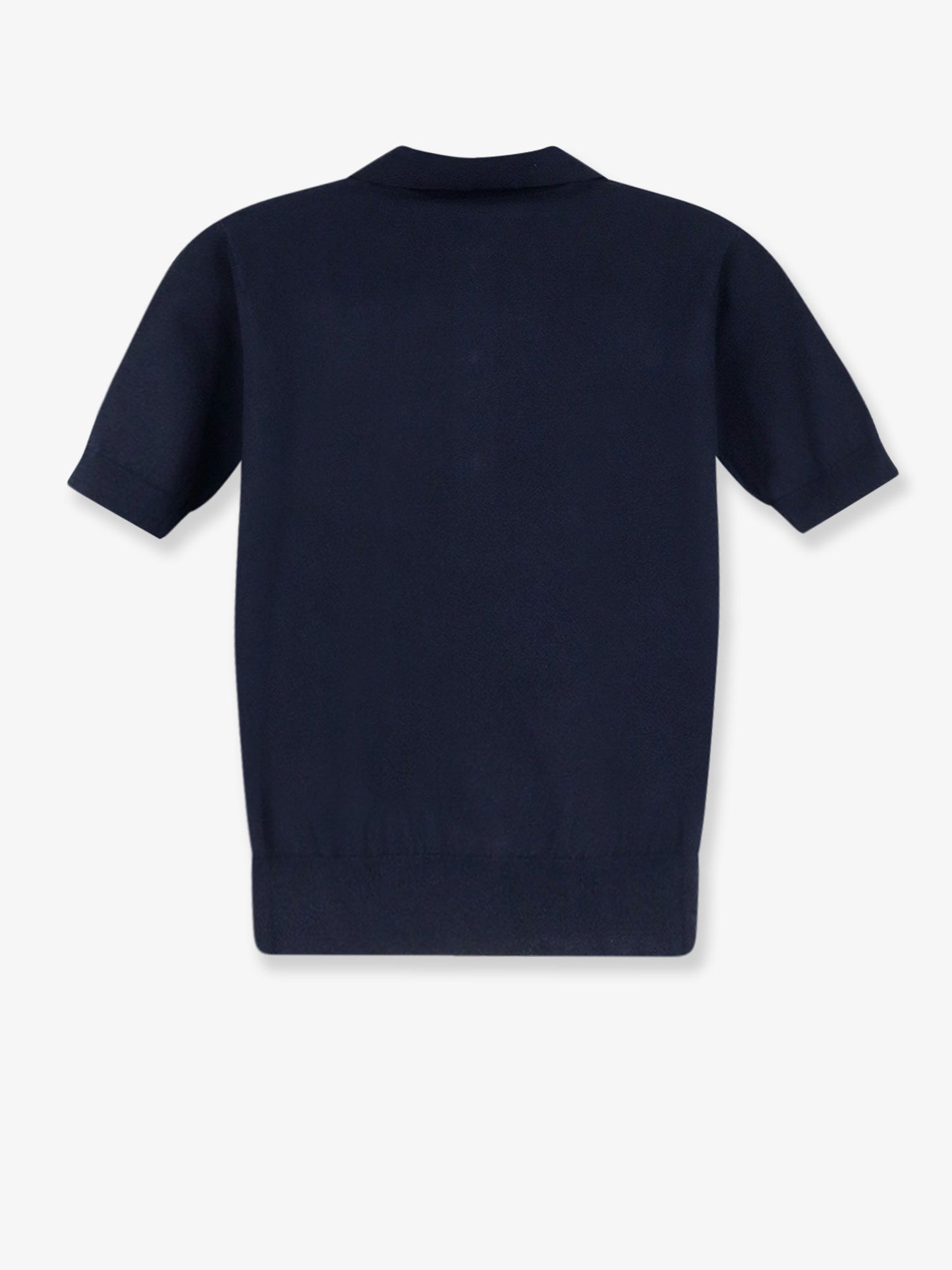 Smmpomposa cotton, silk and cashmere polo shirt