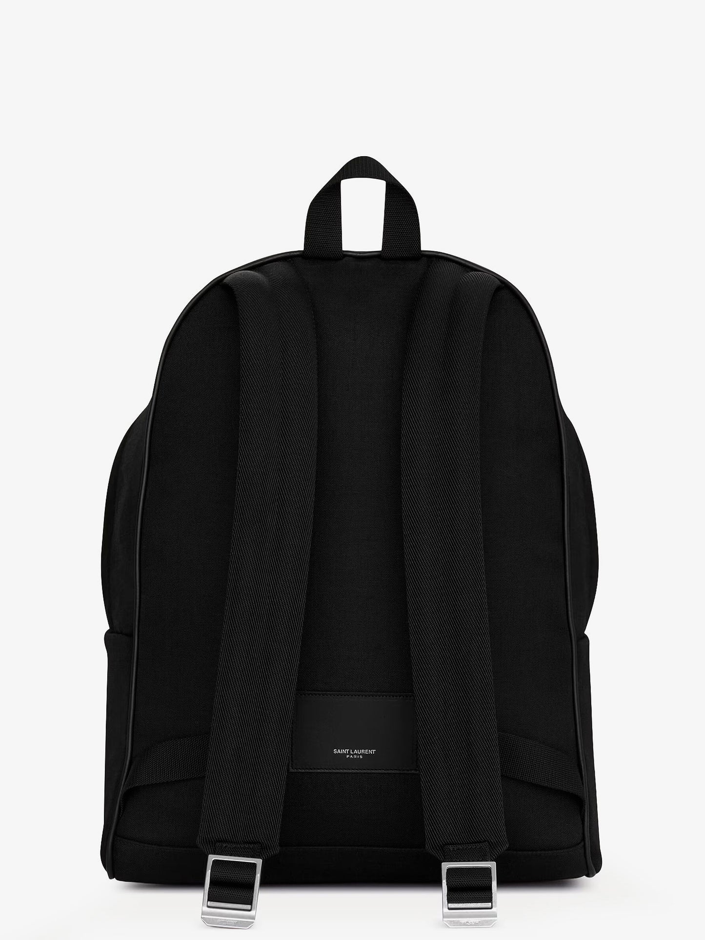 Nylon and leather City backpack