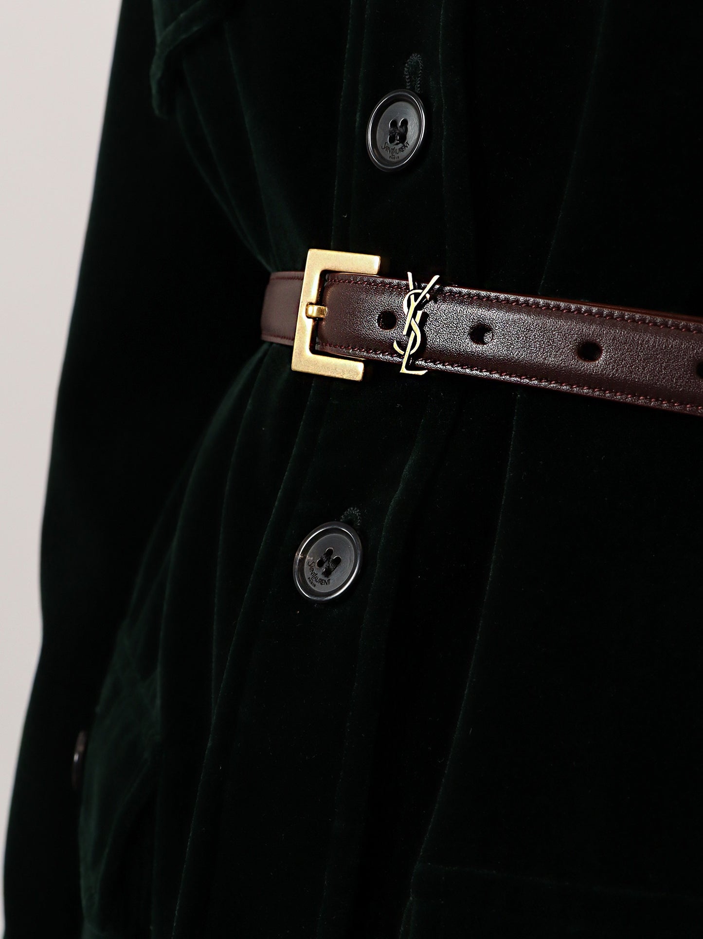 Leather belt