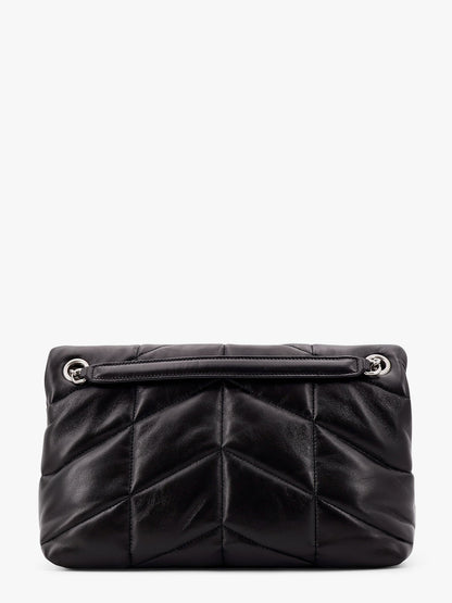 Puffer matelassé leather crossbody bag thumbnail